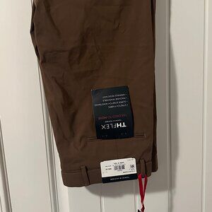Men's Tommy Hilfiger TH Flex "Tate" Pant in Brown 34W X 32L NWT